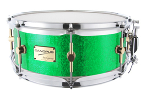 Mahogany 6.5x14 SD Green Spkl