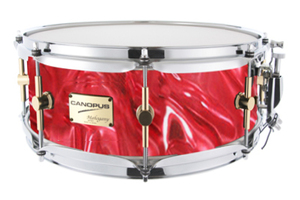 Mahogany 6.5x14 SD Red Satin