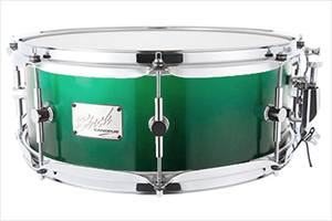 Birch Snare Drum 5.5x14 Emelard Fade Mat LQ