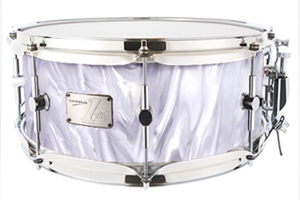 1ply series Soft Maple 6.5x14 SD SH White Satin