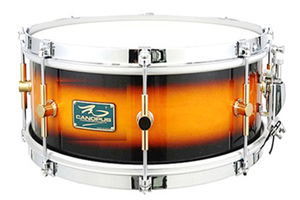 The Maple 6.5x13 Snare Drum Tobacco Burst LQ