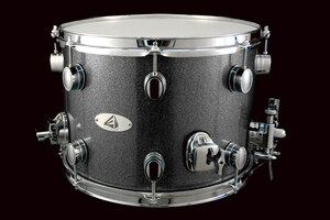 ELLIS ISLAND Side Snare Drum 14x10 Platinum Onyx