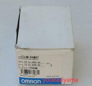 新品【東京発】 OMRON/オムロン 　E3JM-R4M4T　光電センサー　 保証付き