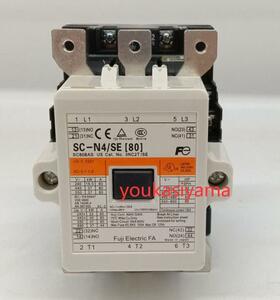 新品　富士電機　電磁接触器SC-N4/SE ( DC48V DC24V DC220V 選択可)　【6ヶ月保証付き】