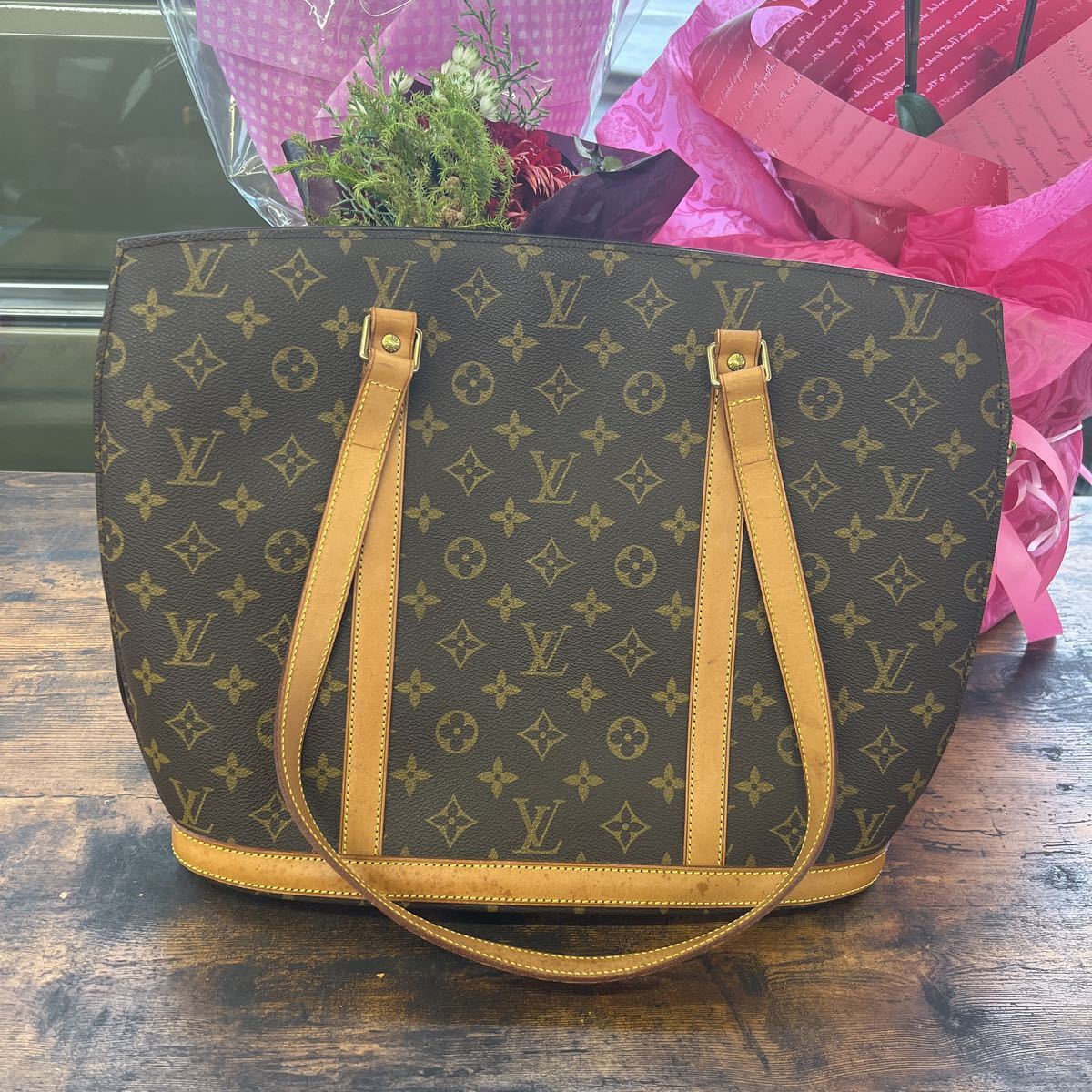 海外ブランド ルイヴィトン モノグラム バビロン VUITTON LOUIS 正規品 ...