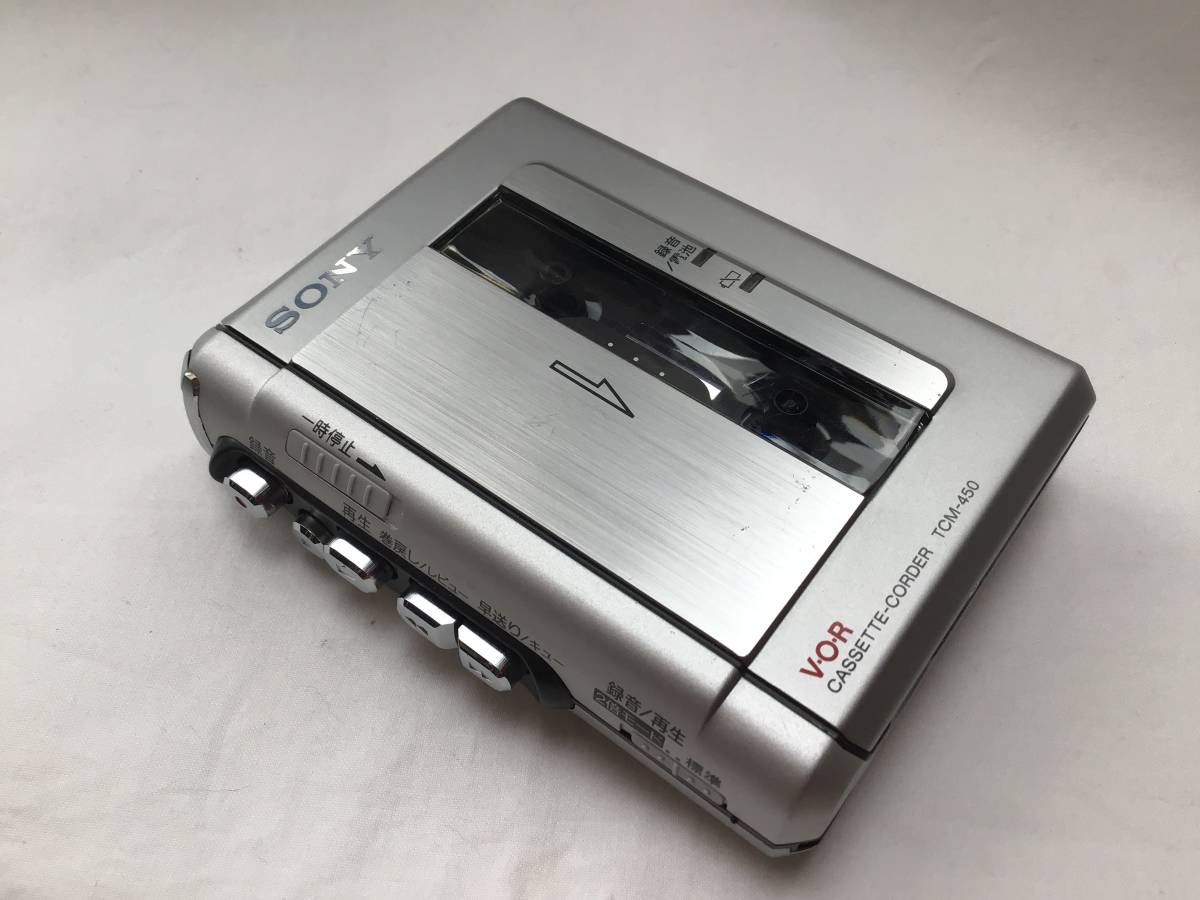 SONY ソニー テープレコーダー TCM-450 ウォークマン ポータブル