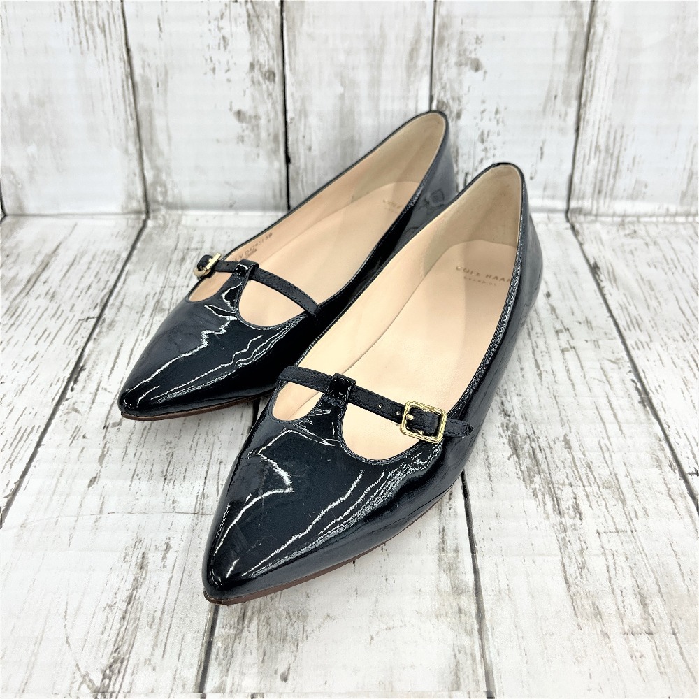 COLE HAAN☆本革パンプス☆7☆24☆数回使用☆ランクA-