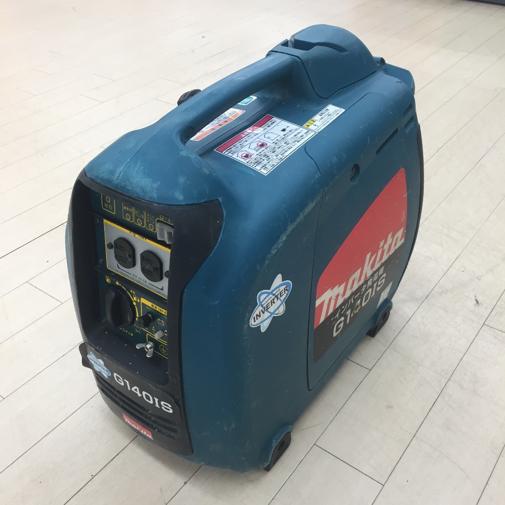 品 makita マキタ ポータブルインバータ 発電機 G140IS 定格出力 1.35