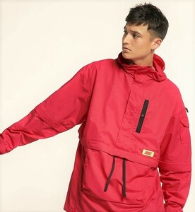 NIKE QUEST ANORAK JKT M ナイキ クエスト アノラックジャケット パーカー 2WAY ウィンドブレーカー マウンテンジャケット CJ1458-850