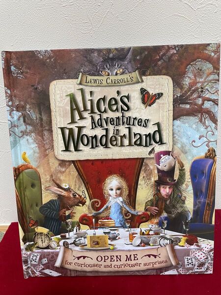 Alice in wonderland 飛び出す絵本 英語