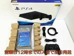 【1円】PS4 本体 PlayStation 4 ジェット・ブラック 500GB (CUH-2200AB01) 初期化・動作確認済み 1A0601-1834yy/G4