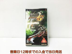 【1円】PSP モンスターハンターポータブル 2nd G ゲームソフト 1Z006-1079ky/G1