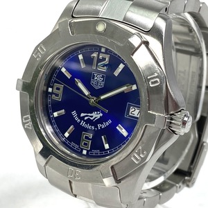 TAG HEUER TAG Heuer WN1116 Palau limitation exclusive quartz Date wristwatch SS silver men's [ used ]