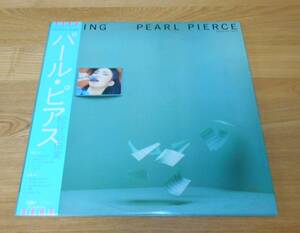 ■松任谷由実LP【PEARL PIERCE/パール・ピアス】帯付/DANG DANG/林立夫/鈴木茂/松原正樹/斎藤ノヴ/松任谷正隆/イラスト:安西水丸♪