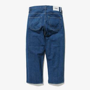 希少★新品本物【青★L】★BLUES STRAIGHT TROUSERS COTTON DENIM ブルーストレート デニム 正規店購入 ダブルタップス入手困難 WTAPS 22AW