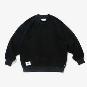 希少★新品本物【黒★M】★BEVEL MOCK NECK POAC SNL ビーベル モックネック 背モチーフ 正規店購入ダブルタップス 限定入手困難 WTAPS22AW