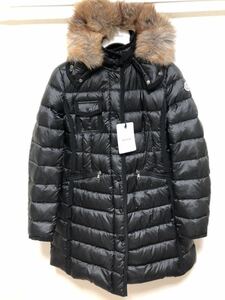 送料無料 未使用 MONCLER HERMIFUR モンクレール エルミファー ブラック 4 ダウンジャケット ダウン コート 正規品 国内定価368500円 Ⅱ