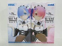 Re:ゼロから始める異世界生活 プレミアムフィギュア レム & ラム Ver.1.5 2種セット 新品未開封 リゼロ PM フィギュア _画像4