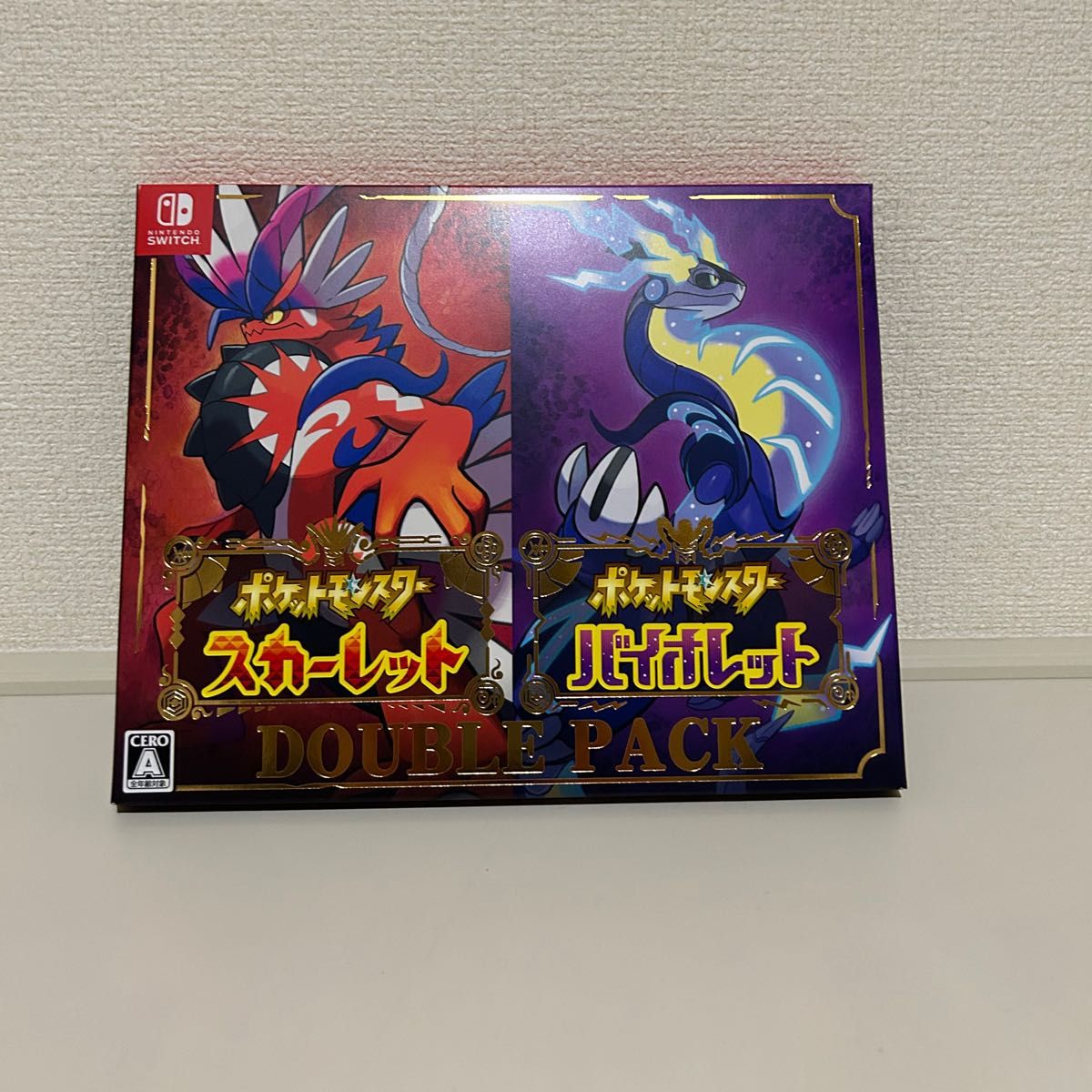 ポケモン ポケットモンスター スカーレット バイオレット ダブルパック