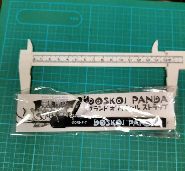 PS ワンピース 限定 予約 特典 非売品 ドスコイパンダ ブランド オフィシャル ストラップ フィギュア ONE PIECE DOSKOI PANDA strap Figure