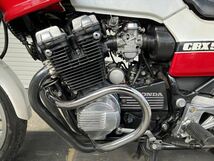 CBX550Fインテグラ PC04型 赤白41710 1985年式 HONDA エンジン実働!吹け上がり良好!現状販売/輸入新規.国内未登録/豊橋市/E41122-10-190W_画像9