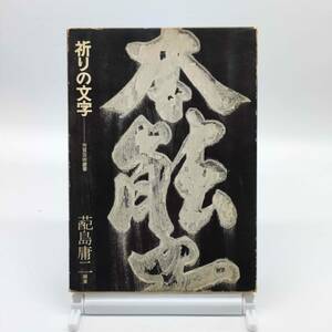 TA03【ゆうメール送料無料】芳賀芸術叢書　祈りの文字　蓜島庸二　志賀書店