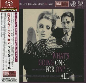 【美品】CD/ ONE FOR ALL / WHAT'S GOING ON? / ワン・フォー・オール / 国内盤 SACD シングルレイヤー 帯付 VENUS VHGD-263
