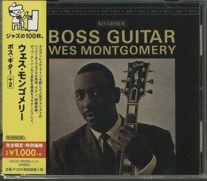 【美品】CD/ WES MONGOMERY / BOSS GUITAR / ウエス・モンゴメリー / 国内盤 帯付 UCCU-99036