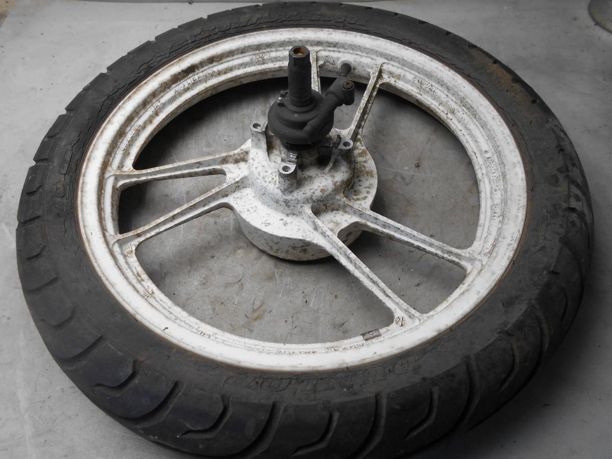 KLX650(LX650C) переднее колесо др. машина использование не по назначению 