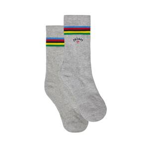 NOAH NYC / Champion Stripe Sock / GRAY