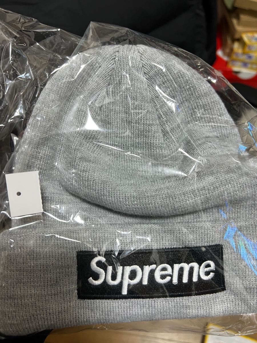 女の子向けプレゼント集結 supreme box logo beanie 22FW 新品 kids