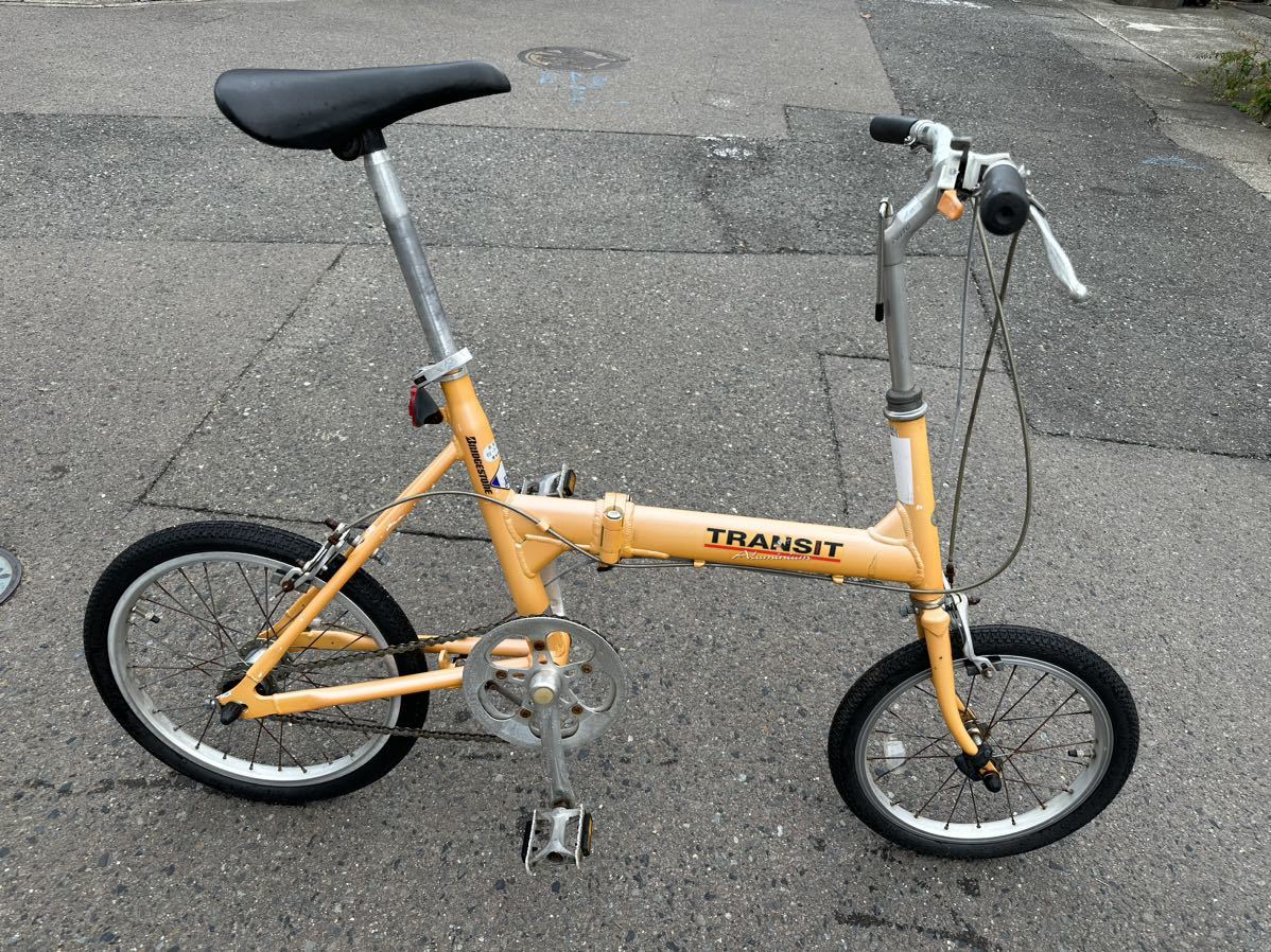 BRIDGESTONE TRANSIT LIGHT 可愛い折りたたみ自転車です