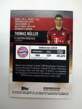 値下げ TOPPS STADIUM CLUB Chrome 2021-22 BUNDESLIGA BASE No.88 THOMAS MULLER BLUE X-Fractor 特価即決 21-22 トーマス ミュラー_画像2