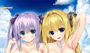 しんたろー みのりちゃんと柚希ちゃん B2クロスポスター タペストリー GRAPEFRUIT