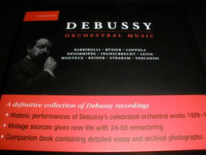 4CD ドビュッシー 牧神海 トスカニーニ アンゲルブレシュト バルビローリ ミュンシュ モントゥー グッドマン Debussy Toscanini Barbirolli