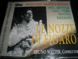 廃盤 ワルター モーツァルト フィガロの結婚 ピンツァ サヤン スティーバー メトロポリタン歌劇場 1944 Mozart Figaro Walter Pinza MET