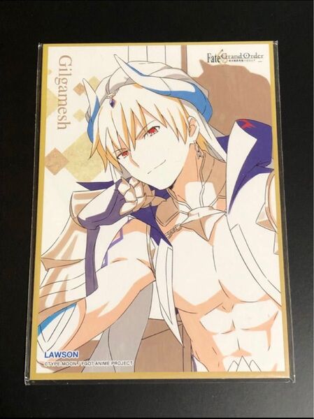 Fate FGO ギルガメッシュ ミニ色紙 即購入○