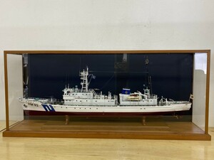 1/50スケール！全長128cm！精密金属模型　海上保安庁　PM92-巡視船『かつら』 オールスチール 模型 精密模型 オブジェ 置物　博物館級