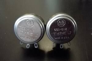 *Allen Bradley*250KΩ*1950 годы ~* Vintage pot * aluminium вал * не использовался неиспользуемый товар товар * осмотр :GRETSCH Rickenbacker Bigsby2