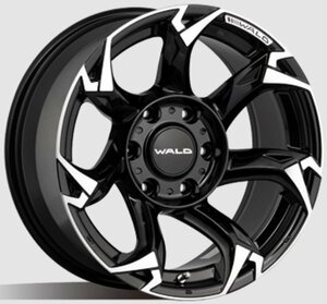 【M's】 トヨタ 125 ハイラックス 専用 WALD ホイール VORSALINO V11-C SUV 1台分 (4本) セット 17インチ 8.0J 6/139 インセット 20