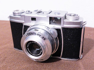 [ rare / Junk ]gla Flex Century 35(ko-wa Pro mina-45mm f3.5 installing ):Graflex CENTURY 35(loaded Prominar 45mm f3.5)