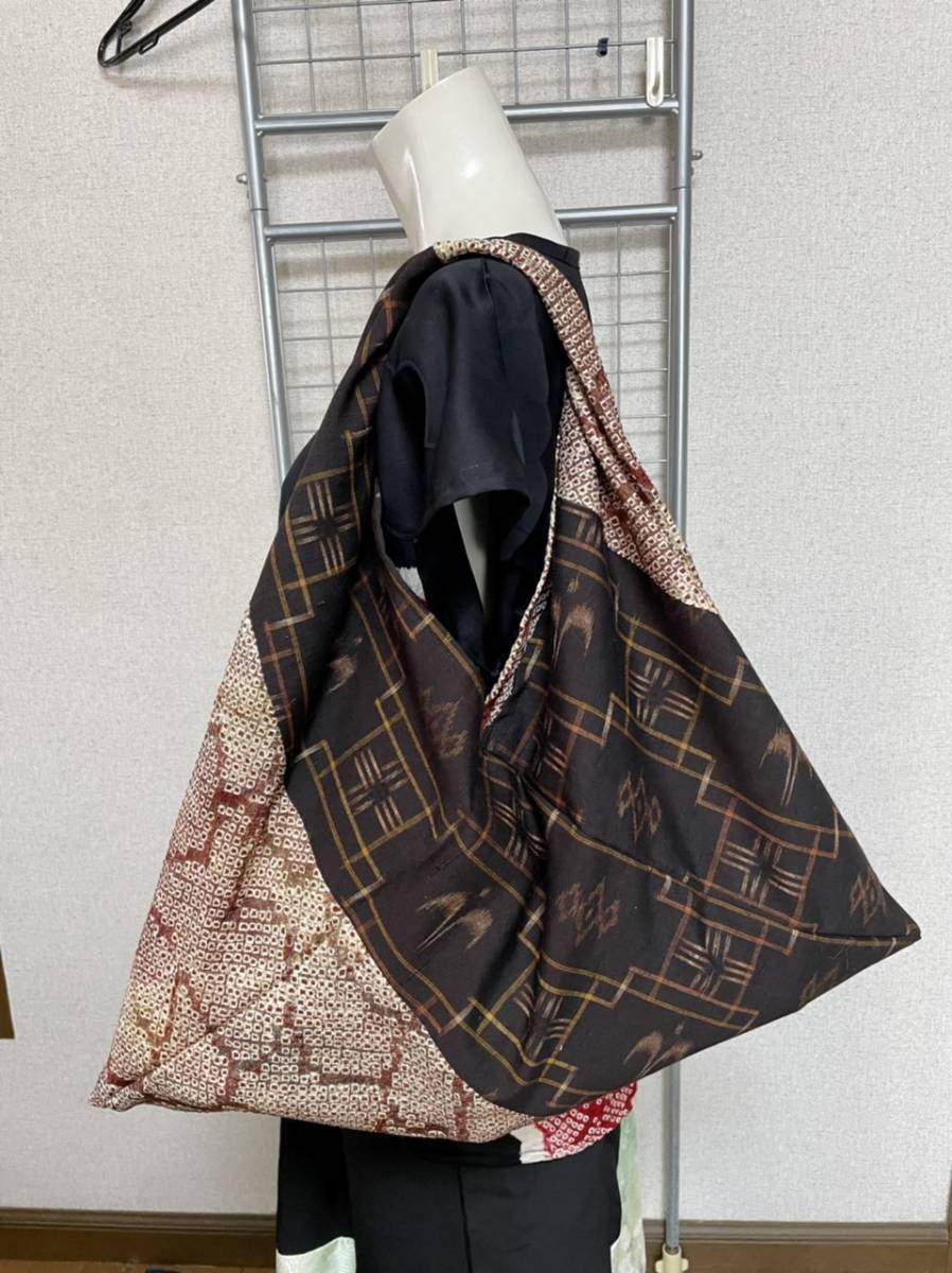 ヤフオク! -「絣 リメイク バッグ」(ファッション) の落札相場・落札価格