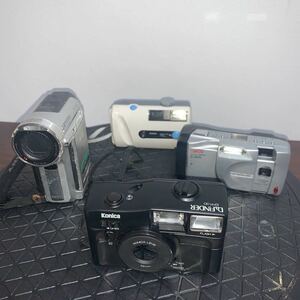  film camera Konica 2 point | Olympus 1 point \sony digital video camera 