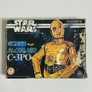 【未組立品】TAKARA タカラ STAR WARS スターウォーズ ミニモデルキット C-3PO シースリーピーオー プラモデルの画像1