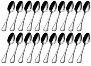 * Lucky wood French accent tea spoon 20ps.@ high class stainless steel 18-10 use made in Japan new goods 
