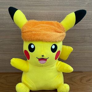 ポケットモンスター　めちゃでかウィンタースタイルぬいぐるみ　ピカチュウ