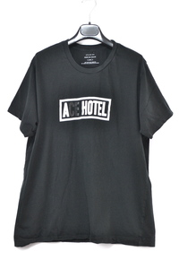 中古 (ATELIER ACE) ACE HOTEL LOGO TEE Black エースホテル ロゴ Tシャツ ブラック Lサイズ