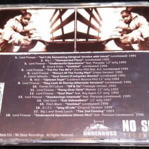 Lord Finesse / Rare & Unreleased Vol. 2★D.I.T.C. Big L Grand Puba A.G. Caron Wheeler Roy Ayers Trends Of Culture フィネスの画像3