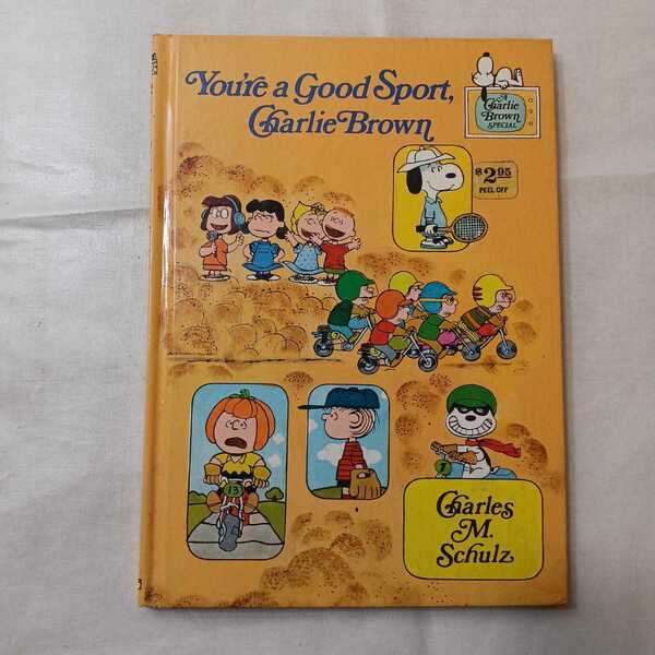 zaa-403♪You're a Good Sport, Charlie Brown ハードカバー　チャーリィ・ブラウン 英語版（1976/01発売）