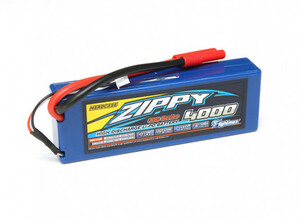 ★ZIPPY 4000mAh 2S1P 30C-40C 7.4V ハードケース リポバッテリー HXT-4mm RCカーなどに！.